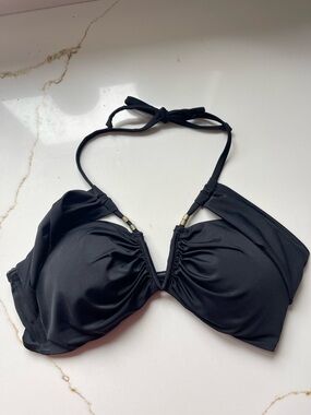 La Vie en Rose Aqua bikini top medium